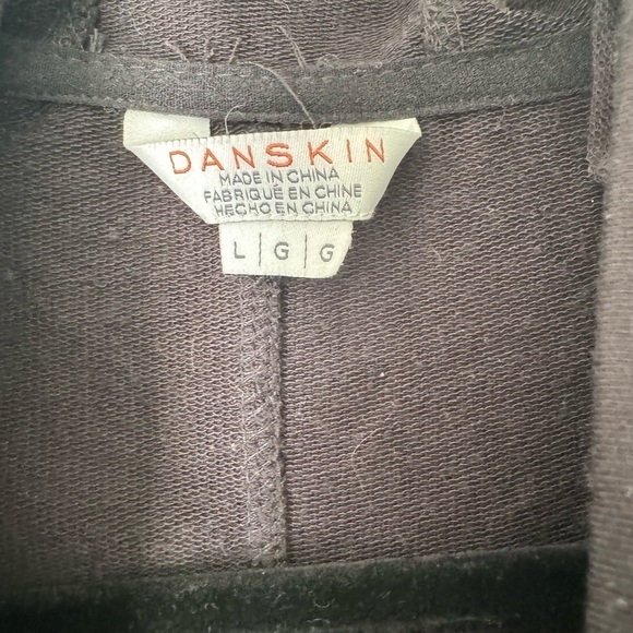 Danskin black sweatshirt size large women - Picture 3 of 5